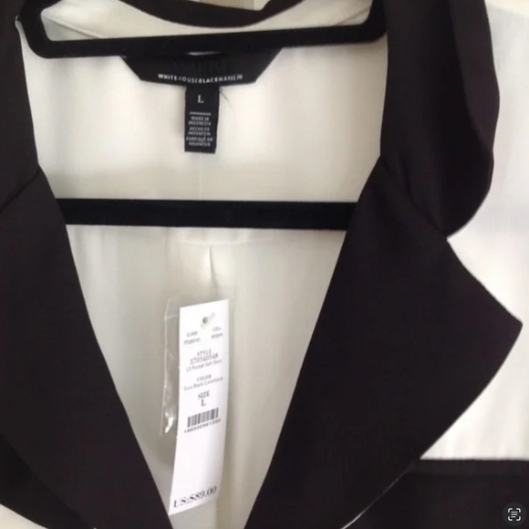 NWT White House Black Market Blouse Colorblock - Picture 2 of 2